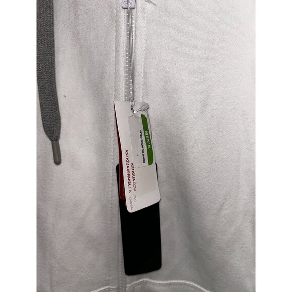 NWT Men's Antigua White Buffalo Bills Victory Full-Zip Hoodie, Men's 2XL - Picture 5 of 5